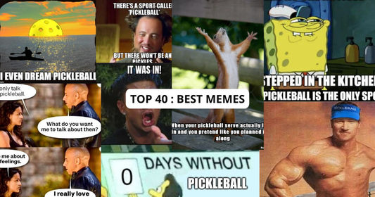 Top 40 Best Pickleball Memes