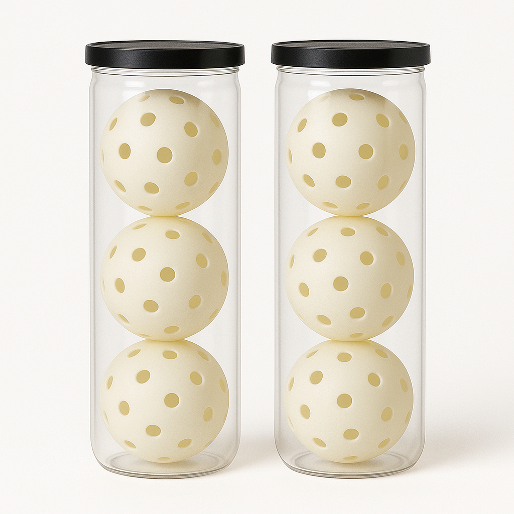 Pickleball Balls Packs - Ivory